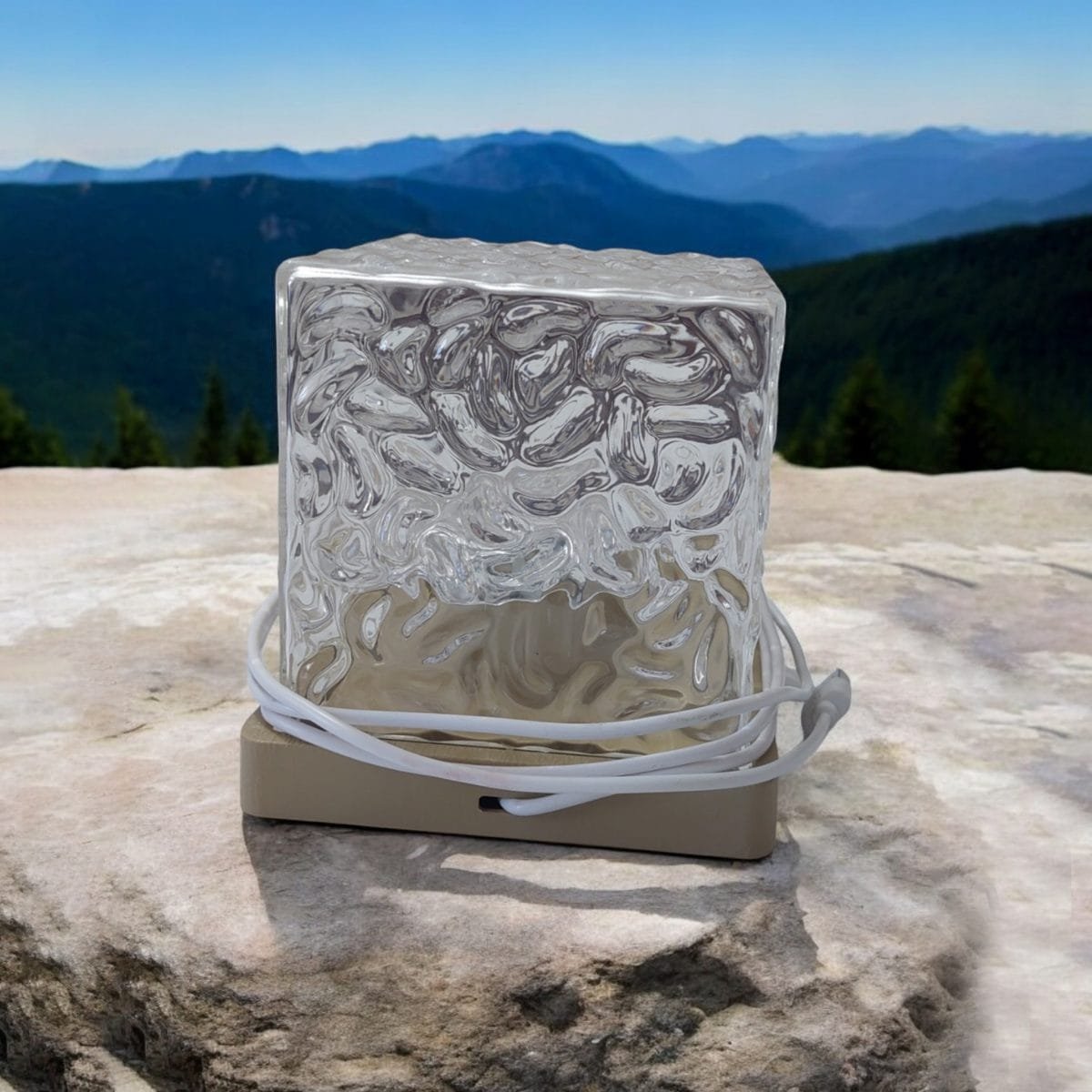 Dynamic Water Ripple Projector Night Table Lamp - Image 8