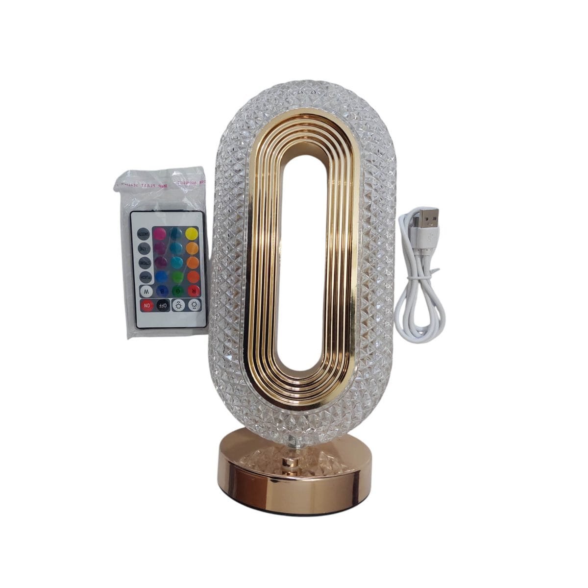 Modern Led Lights Crystal Diamond Table Lamp - Image 3