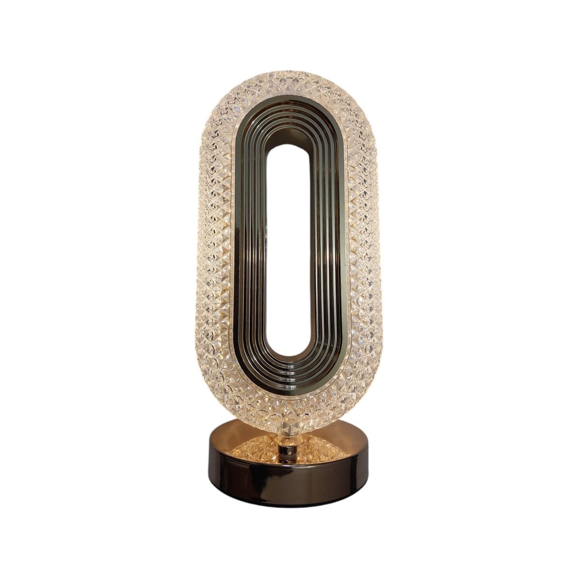 Modern Led Lights Crystal Diamond Table Lamp - Image 1