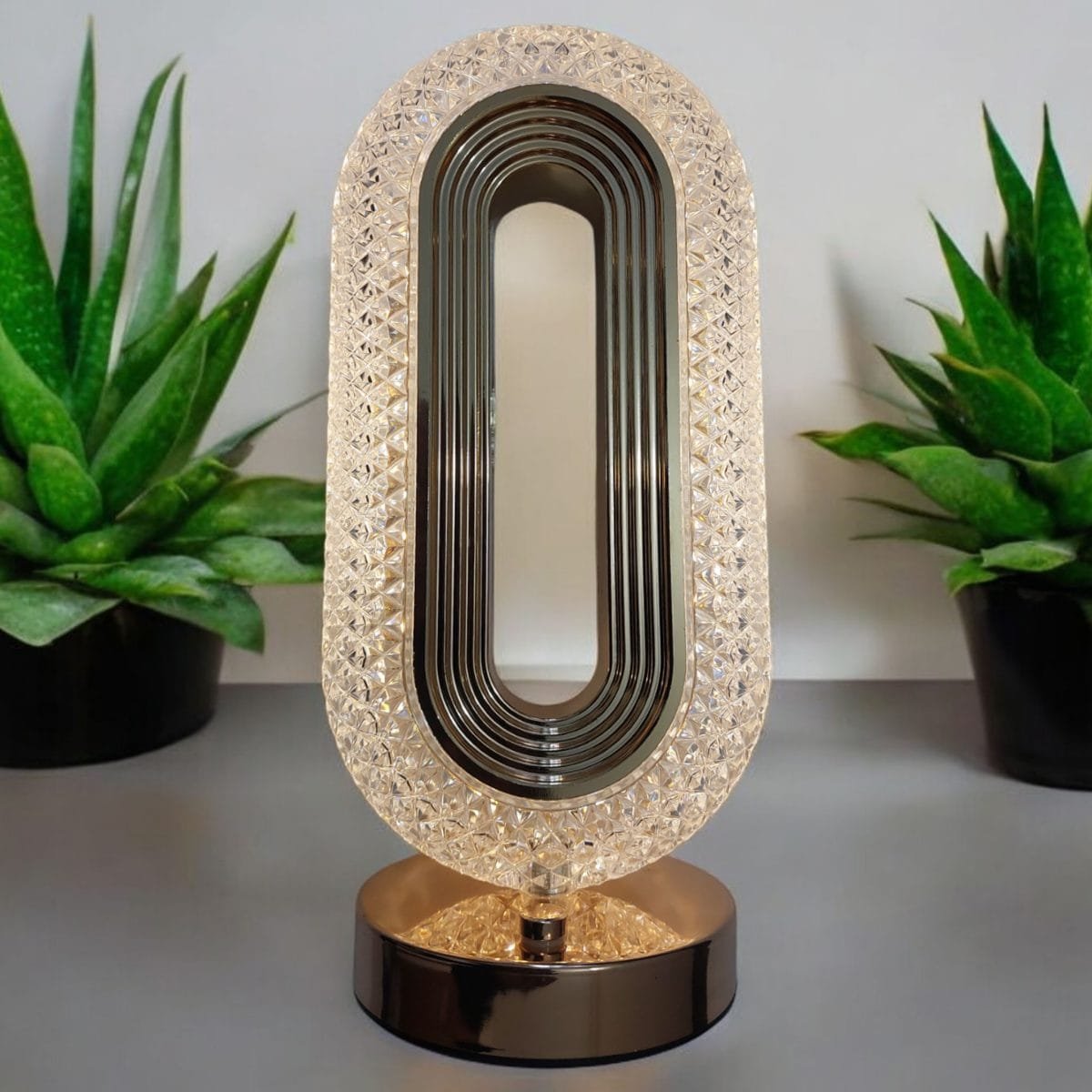 Modern Led Lights Crystal Diamond Table Lamp - Image 6