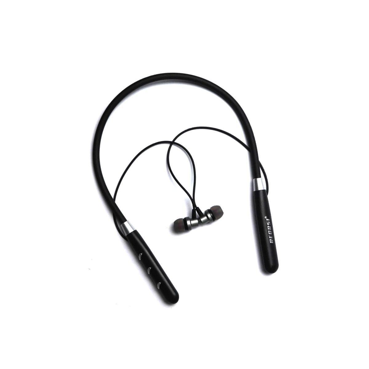 RECRSI RE-NY032 Sports Hanging Neckband Earphone - Black - Image 2