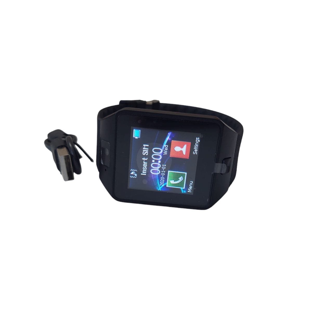 Smart Watch SIM And Bluetooth - Black - Image 1