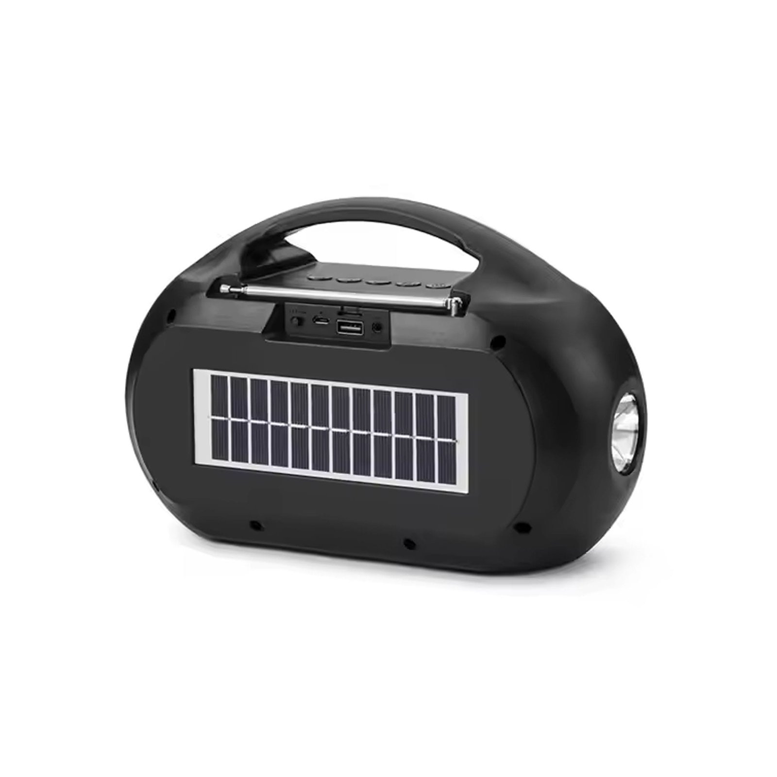 V50 Wireless Bluetooth Speaker With Radio Solar And Torch 1 V50 Wireless Bluetooth Speaker With Radio Solar And Torch - Image 2
