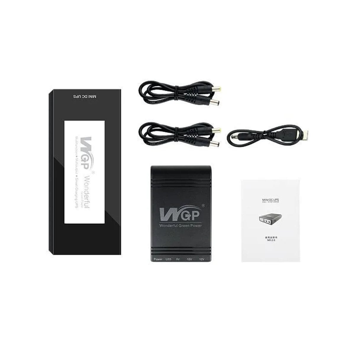 WGP Mini UPS 10400 mAh Battery – Multi-Voltage Support (5V, 9V, 12V) - Image 3