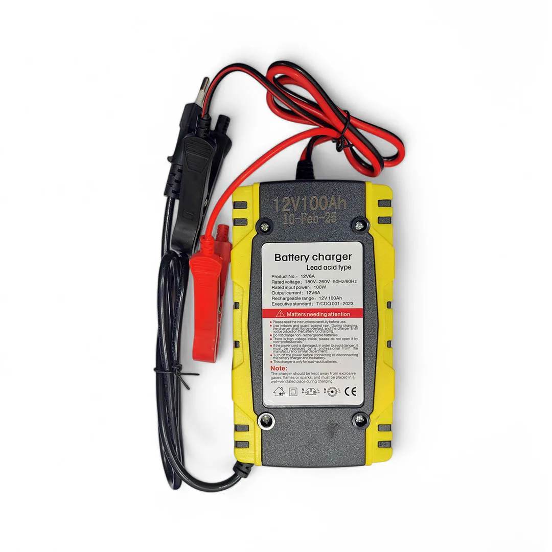 12V 6A Battery Charger – Smart Fast Charging | Safe & Efficient - Image 2