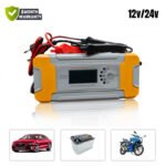Smart 12V/24V Battery Charger with Pulse Repair Technology