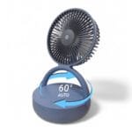 Rotating Folding Portable Mini Table Desk Rechargeable Fan