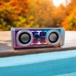 V8 Transparent Mecha Bluetooth Speaker - Image 2