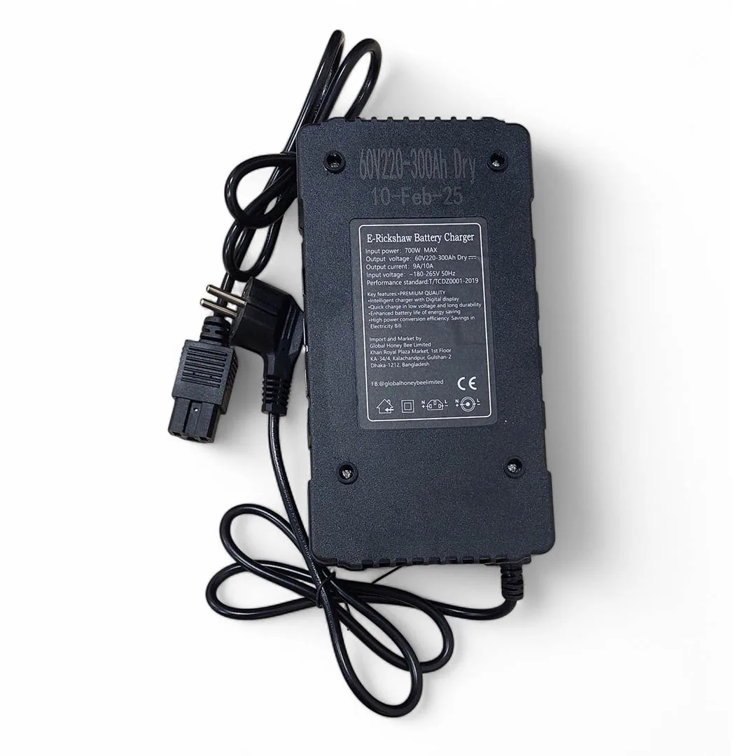 Rapid E-Rickshaw 60V Dry Battery Charger – With Smart Protection - Image 2