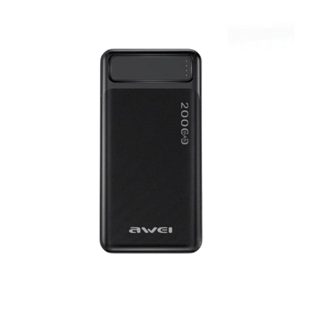 Awei P6k Awei P6K 20000mAh Double USB Power Bank - Image 1